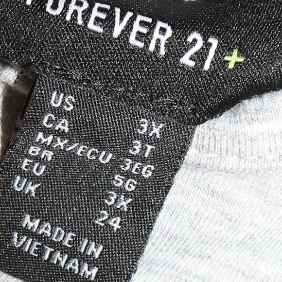 Forever 21 Plus Grey Ruched Jersey Knit Dress 3x - Picture 2 of 3